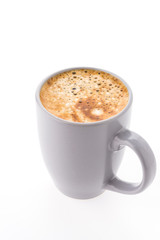 Coffee cup isolated on white background