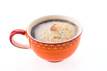 Coffee cup isolated on white background