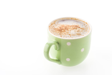 Coffee cup isolated on white background