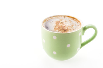 Coffee cup isolated on white background
