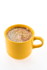 Coffee cup isolated on white background