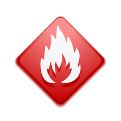 Flammable sign