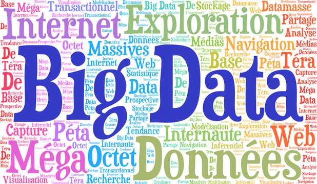 Big Data nuage de mots 