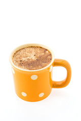 Coffee cup isolated on white background