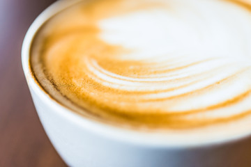 Latte coffee
