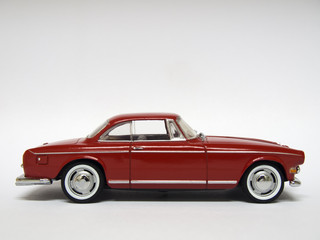 Classic Red Sports Coupe