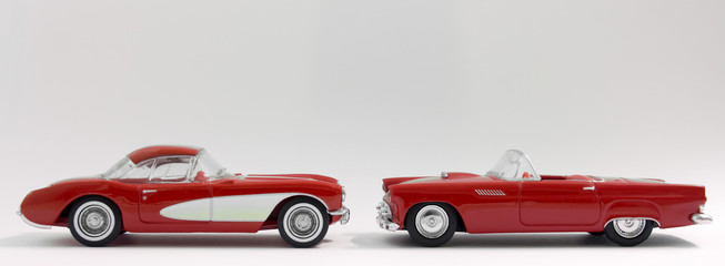 Red American Classic Sports Cars