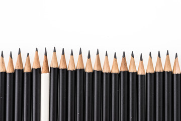 Pencil isolated on white background