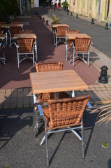 Terrasse de bistro
