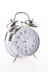 Clock isolated on white background