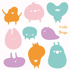 Funny characters collection.