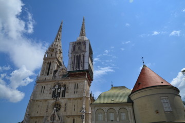 Fototapeta na wymiar Zagabria – Cattedrale