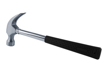 Iron hammer isolated on a white background