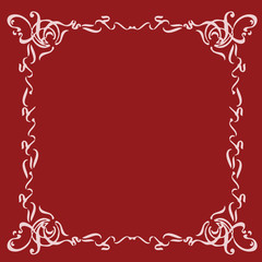 Vintage ornament for design