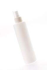 Cosmetic bottle isolated on white