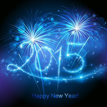 New Year 2015 fireworks