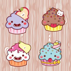 cartoon cupcake 28