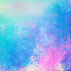 Blue colorful abstract pastel background