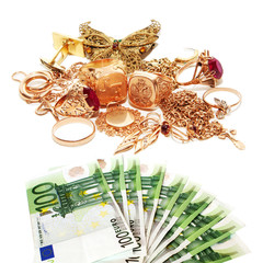 Gold gegen Bares