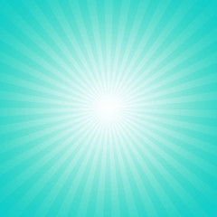 Cyan starburst effect background