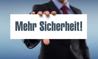 Mehr Sicherheit