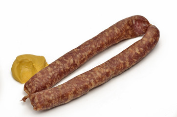 Geräucherte Bratwurst