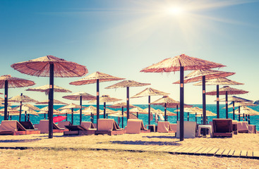  beach umbrellas