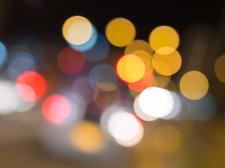 blurred lights abstract color background