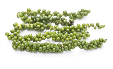 fresh pepper on white background