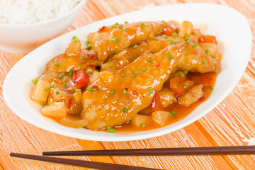 Chinese Sweet & Sour Chicken