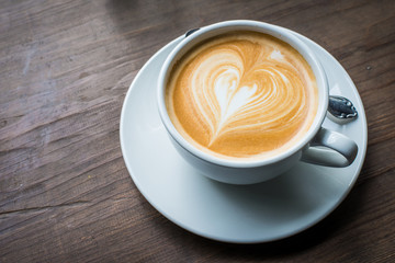 Coffee with the cup