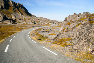 einsame Stra&szlig;e