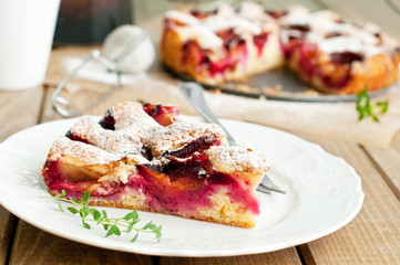 plum pie