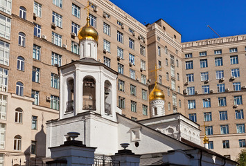 Fototapeta premium Orthodox church of Michael the Archangel (1662) in Moscow