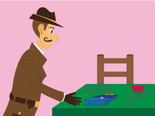 Detective and dirty table