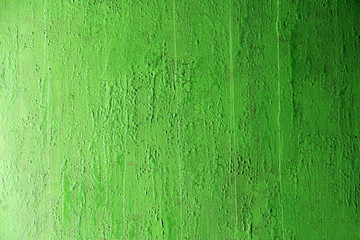 Green wooden background