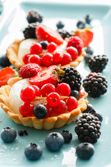 berries tart