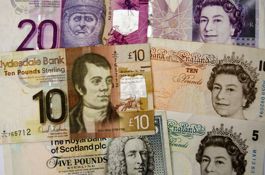 Scottish and English money
