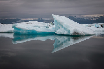 Islande Iceberg au lac de Jökulsárlón © Thierry Lubar