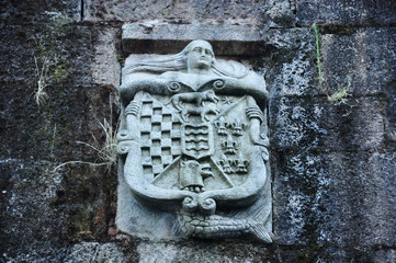 Pontevedra, Galicia, heráldica, blasón, arquitectura