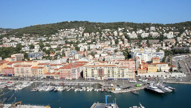 The Port of Nice, French Riviera