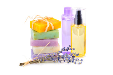 Handmade soaps and lotions