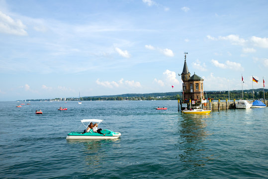 Hafen in Konstanz - Bodensee - Deutschland