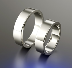 Engagement Ring with Diamond. Jewelry background