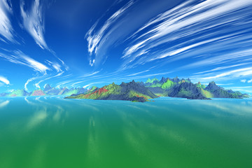 Fototapeta premium Stranger planets