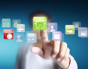 Touch screen display