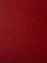 Background fill of red paint