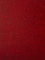 Background fill of red paint