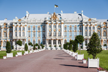 Obraz premium Catherine palace in Tzarskoe Selo (Pushkin), Russia