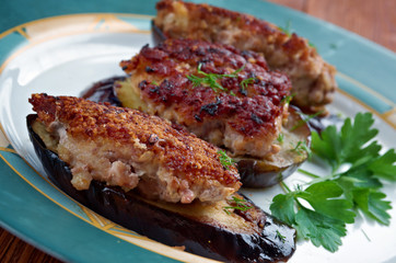 cotolette di melanzane  - Italian appetizer with eggplant